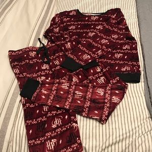 NWOT Harry Potter Velour Jammies